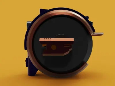 Mini Robot 3D model shop