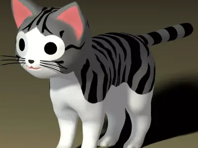 Chii nonrigged Free 3D model