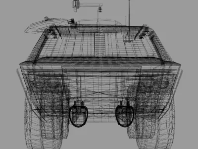 CDF Recon Vehicle 3D model