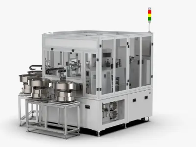 Automatic Stamping Riveting Machine 3D model