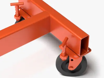 Engine Stand 3D model