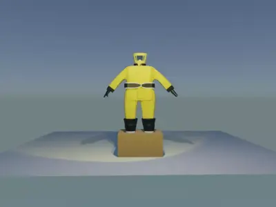 modok employee 3D model