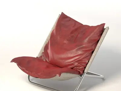 Folding chair Free 3D model