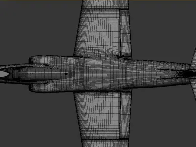 u-2 Lockheed 3D model