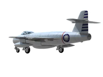 Gloster CXP-1001 3D model