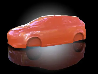 SUV Car Body1 Free 3D model