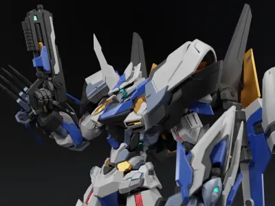 XS04 - Original Mecha Design 3D model