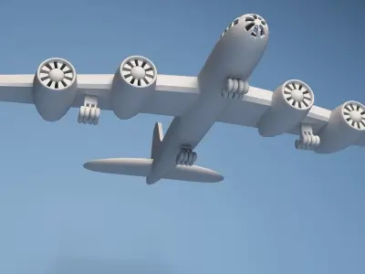 printable Boeing B-29 Superfortress Plane 3D print model