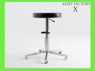 Modern  Chair 3D model 2