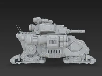 D Printable Iron Oath Goliath Heavy Assault Tank 3D model