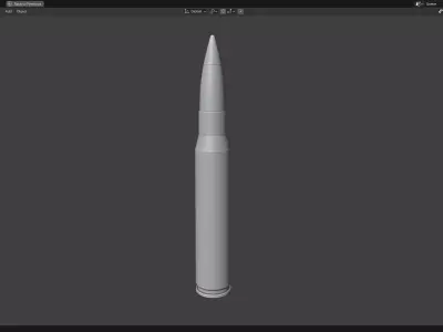 50 BMG Ammo 3D print model