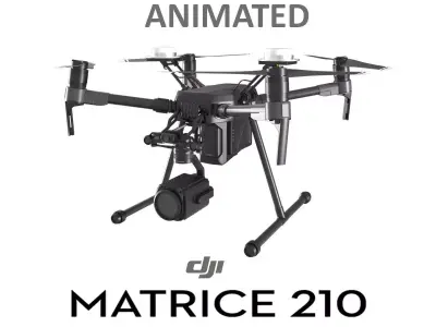 DJI Matrice 210 RTK 3D model