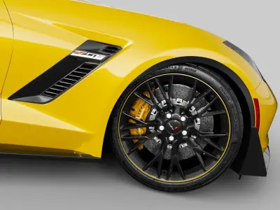 Chevrolet Corvette Z06 C7R Edition Free 3D model