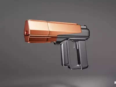 Sci-Fi Weapon Pack  Futuristic Gun Models 3D model