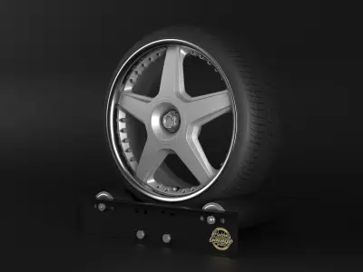 Racing Hart CX Low-poly 3D model