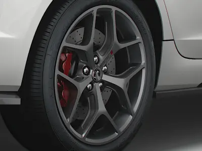 Vauxhall VXR8 GTS R W1 Sedan 2022 wheel 3D model