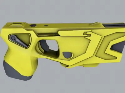 Police Taser X2 Low-poly 3D model