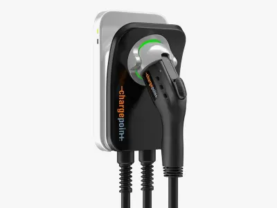 ChargePoint EV Charging Plug 3D model purchase