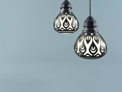 Ceiling Lamp Free 3D model 14