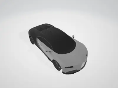 Bugatti Chiron Free 3D model