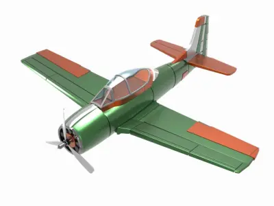 Aeroplane A1 3D print model