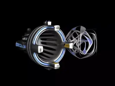 Teleport Gates Free 3D model