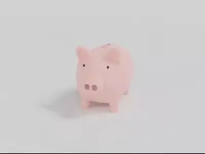 PiggyBank piggy bank 3D model