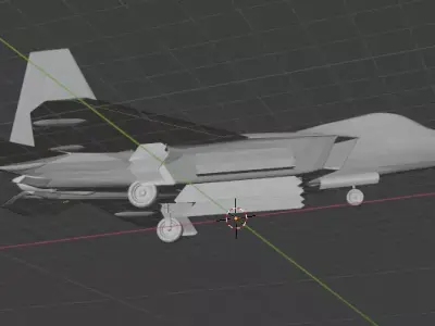 F 22 Raptor Free 3D print model