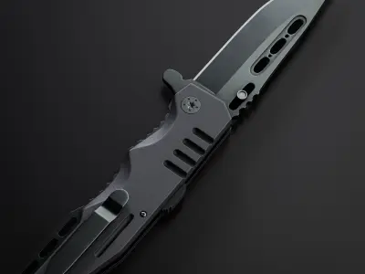 Pocket Knife -  Game Ready Low-poly 3D model