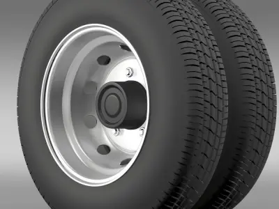 Nissan  wheel Cabstar 3D model