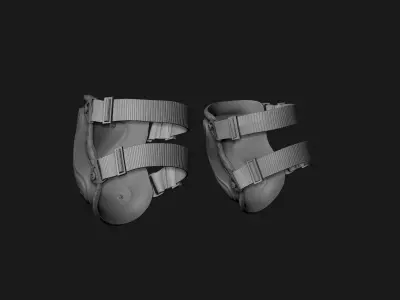 Knee Pads 3D model