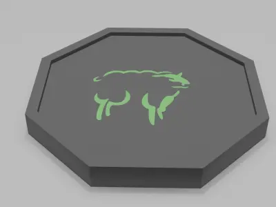 Jackie chan adventures 12 Talismans Low-poly 3D model