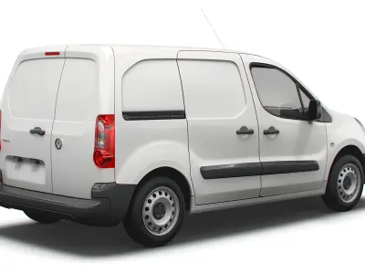 Vauxhall Combo Cargo L1 2017 3D model
