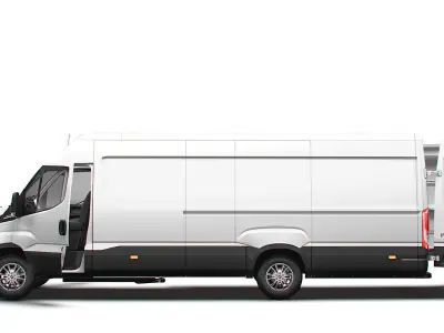 Iveco Daily Van L5H2 HQ Interior 2025 3D model