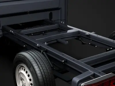 Mercedes Sprinter Chassis Crew Cab L2 FWD 2020 3D model