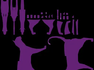 LowPoly cat polygonal Free low-poly 3D model