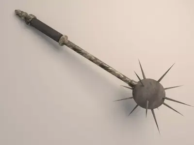 historic mace 3D model
