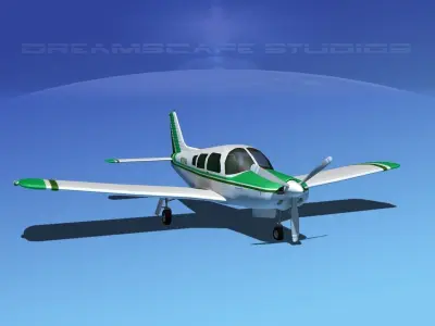 Piper Cherokee Arrow 3D model