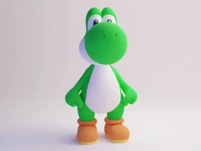 Yoshi 3D model