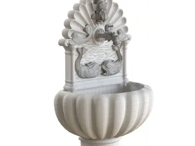 Fountain Robers 3D model