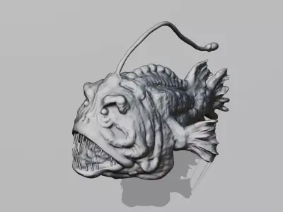 Monster Fish 3D model