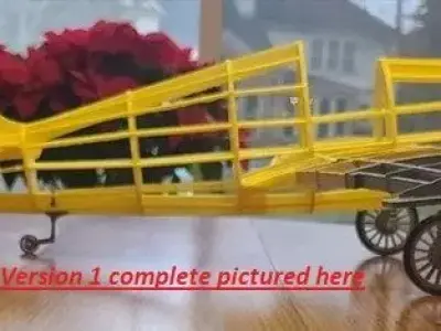 Hellcat V1 Scale Flying Aircraft 1000mm Free 3D print model