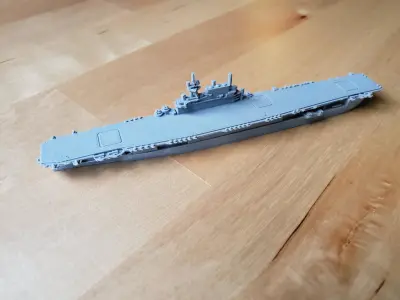 US Yorktown Class Aircraft Carrier 3D print model