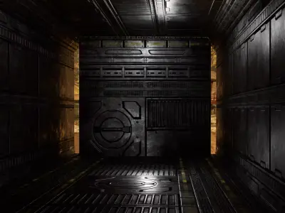 Sci-Fi Pack  Low-poly 3D model
