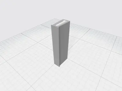 Submachine Gun 01 Low-poly 3D model