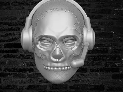 Ghost Fan Art 3D printable file for action figures 3D print model