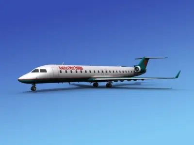 Bombardier CRJ700 America West Express 3D model