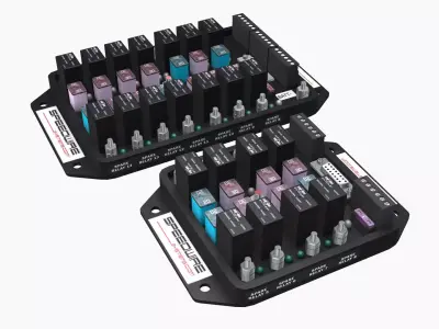 Speedwire relay controllers bundle Low-poly 3D model