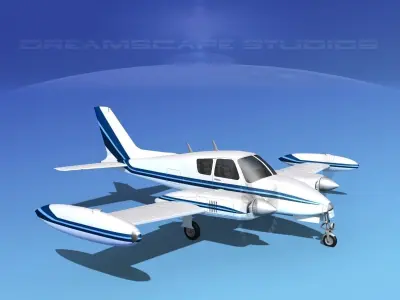Cessna 310 V13 3D model
