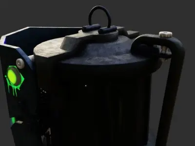 Arcane Jinx s Grenade Free low-poly 3D model